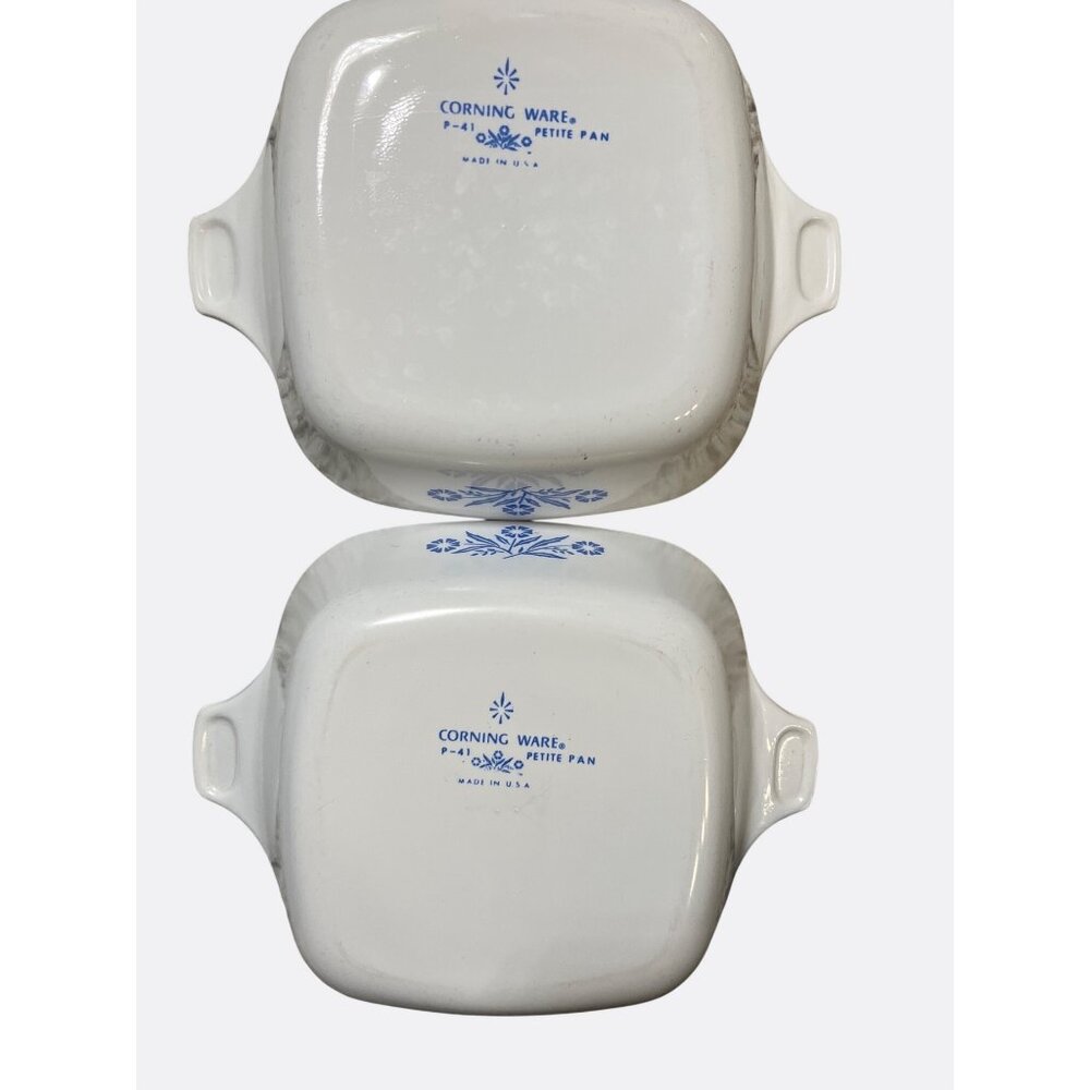 Corning Ware Petite P-41 Blue Cornflower Design Baking Dish - Picture 13 of 14